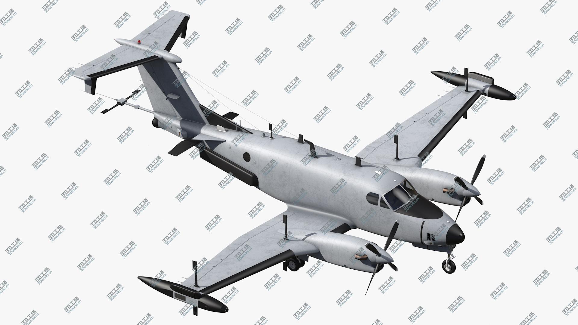 images/goods_img/202104093/3D model Beechcraft RC12 Guardrail/1.jpg